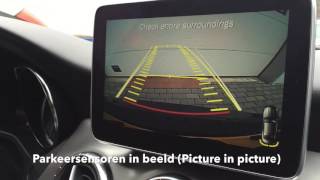 Achteruitrijcamera inbouw Navinc  Mercedes CLA shooting brake  Pro Car Tuning [upl. by Fortna706]