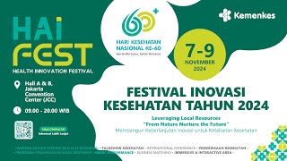 Festival Inovasi Kesehatan tahun 2024 HALL B [upl. by Adaliah]