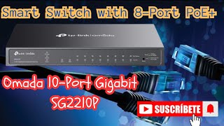 SG2210P Omada 10Port Gigabit Smart Switch with 8Port PoE unboxingUrduHindi [upl. by Sinai]