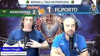 Moreirense vs FC Porto Taça de Portugal  4ª Ronda [upl. by Keon]