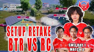 BTR SET UP RETAKE COMPOUND PMGC SUPERWEEKEND 3 DAY 1 MATCH 3 [upl. by Adihahs761]