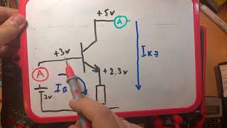 Транзистор в ключевом режиме Схема с общим коллектором Эмиттерный повторитель [upl. by Raila]