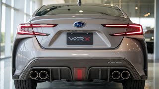 2025 Subaru WRX – Power Style and Tech Packed In [upl. by Tolecnal]