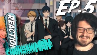 Dogan Reacts FIRST TIME WATCHINGChainsaw Man Episode 5 [upl. by Enela]