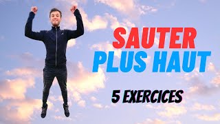 COMMENT SAUTER PLUS HAUT   5 exercices pour améliorer sa détente verticale [upl. by Harimas]