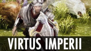 Skyrim Mod Spotlight Virtus Imperii  Imperial Retexture Overhaul [upl. by Eniahs]