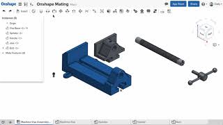 Assembly Mating in Onshape [upl. by Namien]