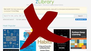 Sites fraudulentos da ZLibrary Cuidado [upl. by Dryden460]