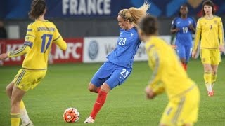 Féminines qualifications Euro 2017  France  Ukraine 2016 40 le résumé [upl. by Jankell787]