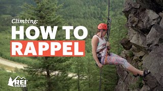 Rock Climbing How to Rappel [upl. by Sirred]