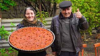 We Cooked Delicious AZERBAIJANI BAKLAVA in Our Village  The Best Dessert of Azerbaijan  Rural Life [upl. by Pepe]