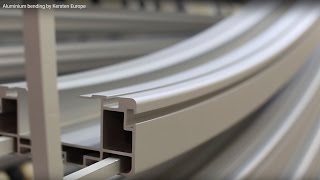 Aluminium bending by Kersten Europe [upl. by Enelrahc731]