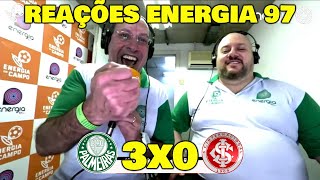 REAÇÕES ENERGIA 97  PALMEIRAS 3x0 INTERNACIONAL  CAMPEONATO BRASILEIRO [upl. by Ettenauq]