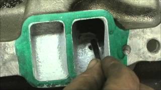 Porting Edelbrock Performer Intake Manifold for 441 Castings part 5 [upl. by Harte]