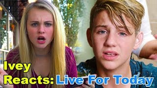 Ivey Reacts Live For Today by MattyBRaps [upl. by Sadie122]