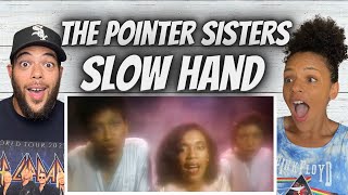 FINALLY FIRST TIME HEARING The Pointer Sisters  Slow Hand REACTION [upl. by Kirat254]