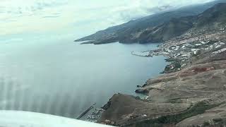 Madeira Airport landing runway 23 [upl. by Aliled]