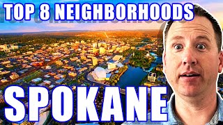 TOP 8 NEIGHBORHOODS In Spokane Washington 2023  Living In Spokane WA  Washington Neighborhoods [upl. by Jammal674]