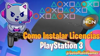 Como Instalar las Licencias del PlayStation 3 [upl. by Enyala]