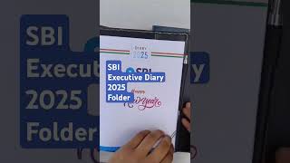 SBI Executive Diary Folder 2025branding sbi diary 2025 [upl. by Gilbertine]