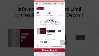 How to Increase IDFC First Bank WOW Credit Card Limit [upl. by Threlkeld]