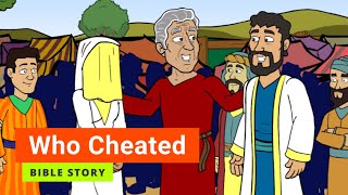 🟡 BIBLE stories for kids  Who Cheated Primary YA Q4 E2 👉 gracelink [upl. by Kissie]