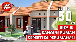 Rumah Budget 50 Juta Model Perumahan Minimalis [upl. by Stelle]