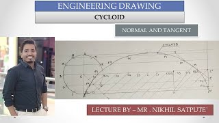 Cycloid with Normal and Tangent  Learn with Nikhil [upl. by Naylor]