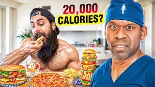 Ten Days Calories In Only One Sitting – Surgeon Explains Beard Meats Food And Competitive Eating [upl. by Enileuqkcaj407]