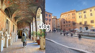 vlog in Italian un sabato pomeriggio in giro per il centro di Roma sub [upl. by Eilhsa]