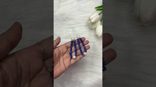 Safety pin se earring shortsvideo diy craft [upl. by Eeresed]