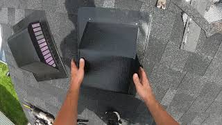 Roof vent installation  How to install box vents for your roof ventilation [upl. by Seraphim]