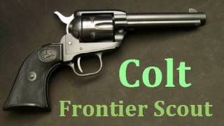 Colt Single Action Frontier Scout 22LR Revolver Gun Review [upl. by Colet]