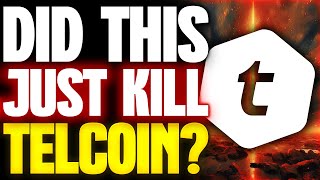 DID THIS JUST KILL TELCOIN TEL  MAJOR UPDATE [upl. by Pittel]