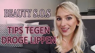 BEAUTY SOS  Tips tegen droge lippen [upl. by Einohpets813]