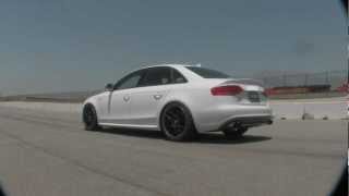 GIAC Stage 1 Audi S4 30T Quarter Mile testing with Motor Trend Magazine [upl. by Yemrej311]