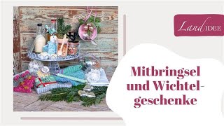 Wichtelgeschenke Mitbringsel Weihnachtsideen AprikosenLebkuchenSahnelikör [upl. by Eelsha]