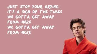 Sign of the Times  Harry Styles Lyrics [upl. by Ennasus]