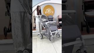 Part 316 High view Baby stroller with a load capacity of 120 catties twoway [upl. by Abramo]