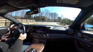 2018 Mercedes E400 4Matic wagon test drive [upl. by Nyad620]