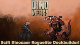 Fun Tactically Deep Roguelite Deckbuilder with a Scifi Dinosaur Setting  Check it Out  Dino Mercs [upl. by Carlynne]