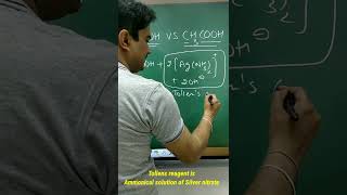 Distinguish Between Formic Acid And Acetic AcidTollens reagent Testshorts [upl. by Aimahs993]