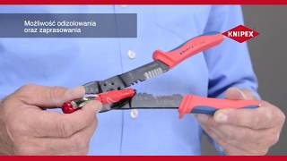 KNIPEX 97 22 240  FASTONS  Szczypce do zagniatania [upl. by Seidel]