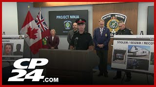 Halton Regional Police release results of Project Ninja [upl. by Incrocci]