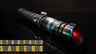 Starfall Sabers Custom Hilt with a Custom Static Chassis [upl. by Galateah]