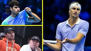 Hilarious Coaching Moment Zverev Turns to Dad After Mischa’s 48 Signs Confusion [upl. by Nitsyrk]