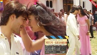 Salman Khans YOUNGER Brother Arbaaz KhanPooja Batra Song Shoot  Sham Ghansham 1998 [upl. by Eniroc586]