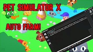 Roblox Pet Simulator X OP Script AUTO FARM amp MORE [upl. by Trebuh]