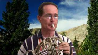 Mozart Horn Concerto No 2 2nd mvnt Steve Park  Horn [upl. by Janaya27]