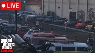 GTA 5 LIVE Car Meet  Drag Races  RP  PS5 GEN  EVERYONE CAN JOIN [upl. by Elodie]